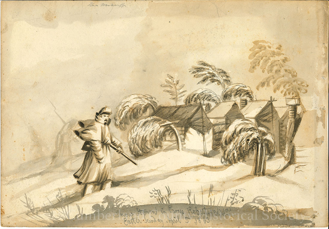 Camp Robertson April 5, 1863-image
